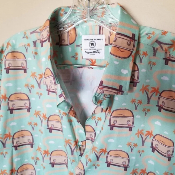 THOMSON & richards van shirt button up XL - Picture 5 of 12